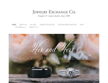 Tablet Screenshot of jewelryexchangeco.com